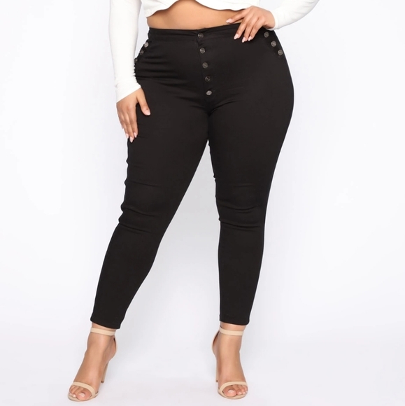 Fashion Nova Denim - Bite Your Lip Skinny Jeans